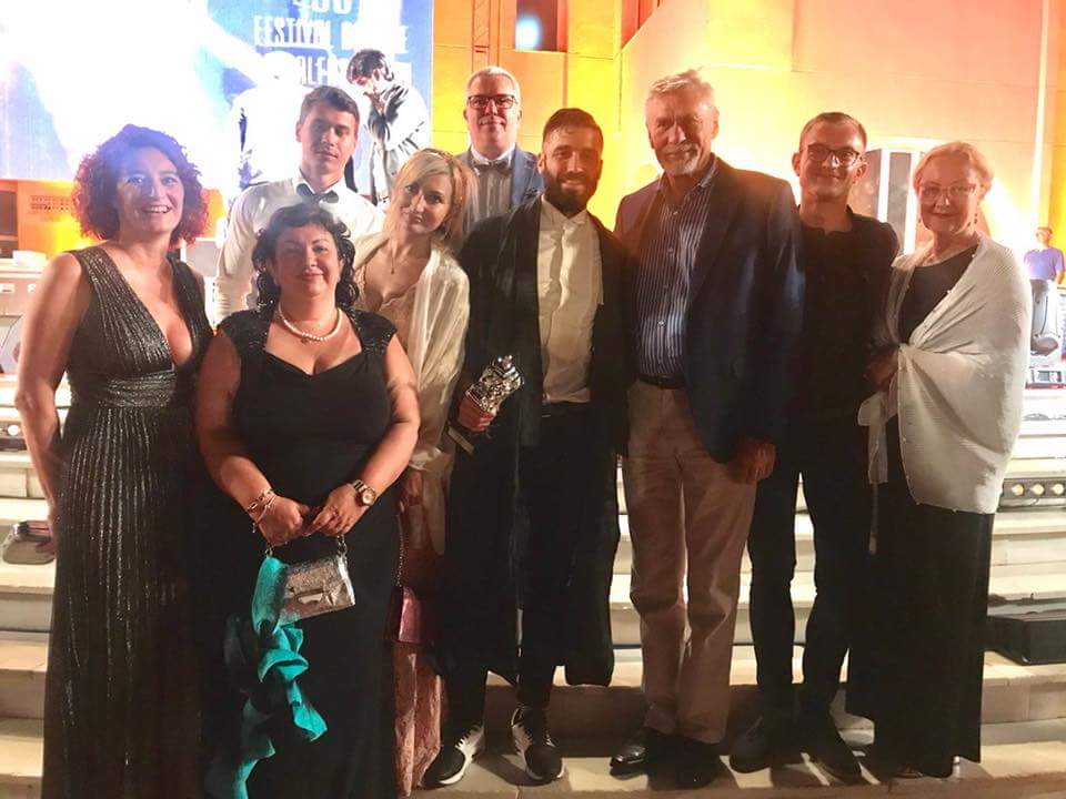 ¡Que maravilla! Estamos en la inauguración 30 Festival cine Alfaz del Pi  con actor Alex García!! На открытии юбилейного, 30-го и самого значимого Фестиваля Кино в Аликанте Альфаз Дель Пи!!