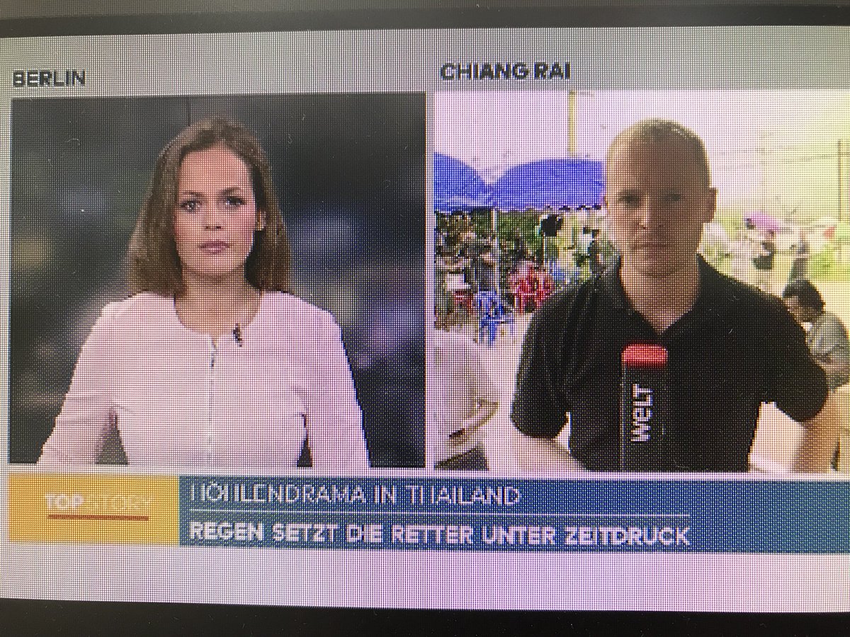 Weiterer Rettungsversuch in #thailand gestartet. Wie es vorangeht, frage ich gleich unseren Reporter <a href="/NewsPaule/">Paul Willmann</a> . #thailandRESCUE #Thailandcave