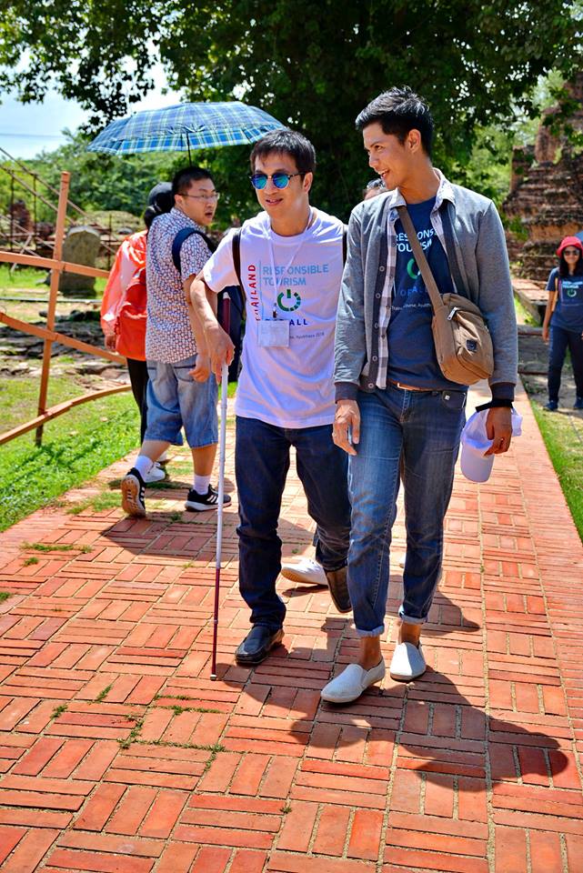SeableHolidays's tweet photo. We are very proud the Thai Responsible Tourism Association & Nutty's Adventures have held a training program for tour guides serving #blind travellers following guidelines from #seable
#accessibletourism #disabilitytravel #accessiblethailand #amazingthailand https://t.co/q6kZ6MZcl0