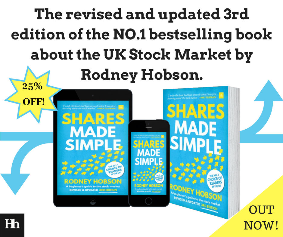 harrimanhouse's tweet photo. OUT TODAY! The updated and revised 3rd edition of Shares Made Simple by @RodneyHobson . This is the NO.1 up to date stock market book in the UK, and includes brand new examples! Get 25% off and FREE UK delivery here https://t.co/9XgZTX4BhZ #sharesmadesimple #stockmarket https://t.co/tzVCXIwDrR