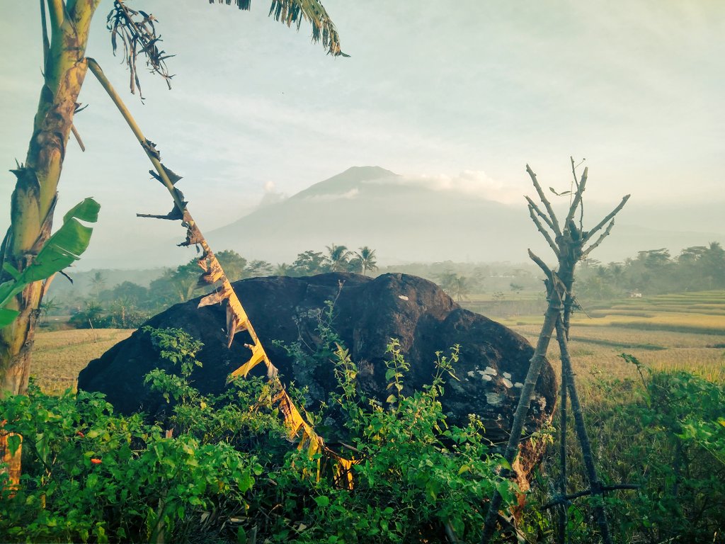 Batu Retak (spot foto) di #DesaMatangaji #Cirebon