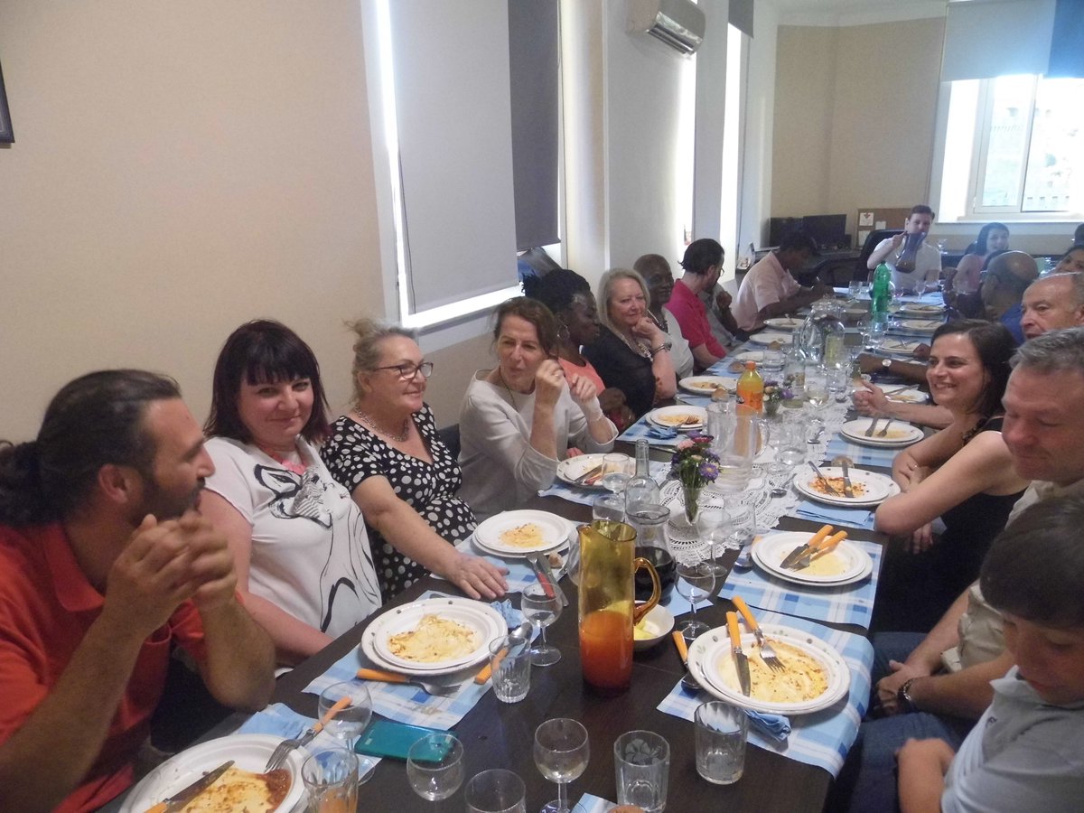 MethodistRome's tweet image. PSA held a successful social evening, dinner and fireworks to follow on the feast of Peter and Paul raising 407 euros for Church funds. We are now using compostible plates to help the environment.