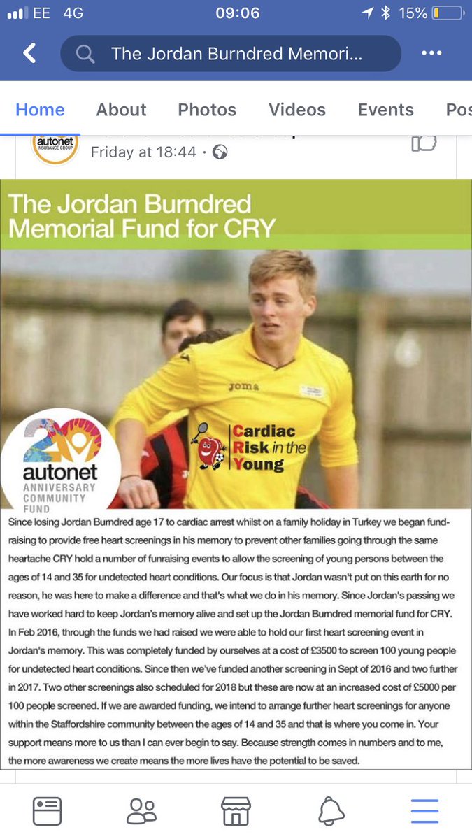 TeamJord's tweet photo. We need your help! Please click the link below and give our picture a ‘like’ to help us attempt to secure a donation of upto £5000 for @CRY_UK in Jordan’s memory! 
https://t.co/0bGYfpsXhe https://t.co/tMxPdUEWsJ