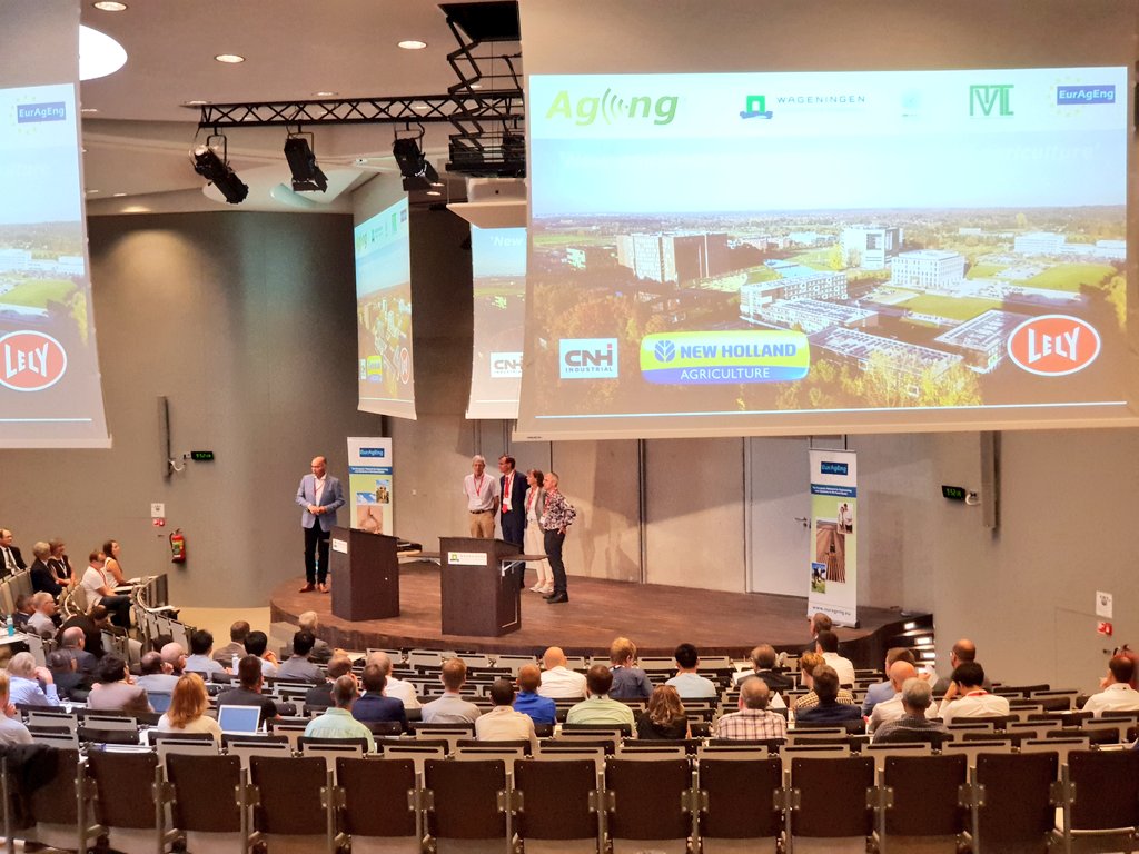 alevtina_ev's tweet photo. The #ageng #conference has officially started and @AgroIntelli is going to actively participate with the twelve presentations #ageng2018 #wur #Wageningen #agriculture #Navigation #vision #Automation https://t.co/ibCpld1lPl