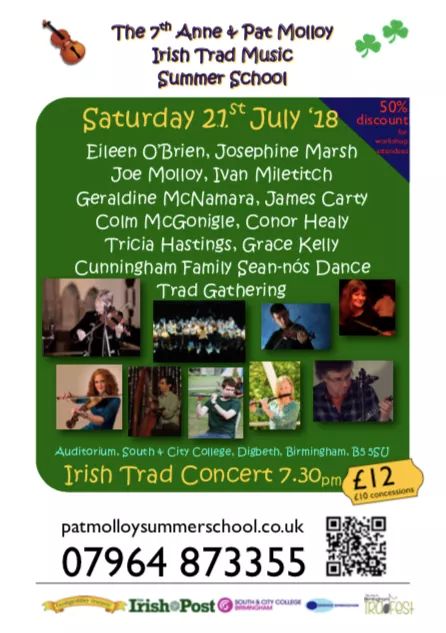 PatMolloySS's tweet photo. It's nearly here #digbeth #irishmusic  #irish #workshops #folk #trad #fiddle #craic https://t.co/QvwFYSajUl
