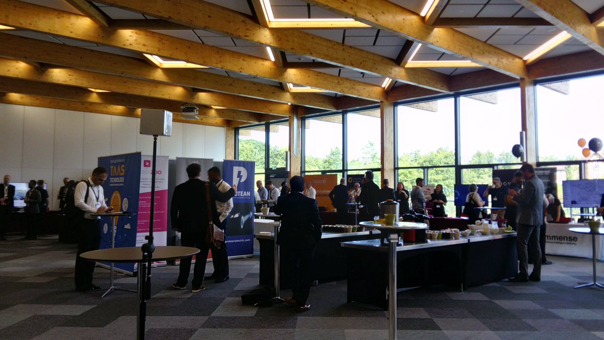 We are set up and ready for a jam packed day of talks from the likes of <a href="/TomTom/">TomTom</a> <a href="/Microsoft/">Microsoft</a> <a href="/wmgwarwick/">WMG</a> <a href="/Irdeto/">Irdeto</a> and many more! #taasmania #FutureofTransport