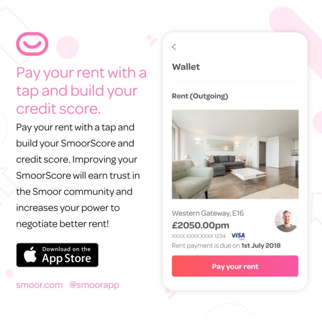 SmoorApp's tweet photo. Every month you pay your rent on time but it doesn't help your cedit score! THAT'S CRAZY!! so stop searching for a property with the usual suspects and start using #smoorapp.com

#rightmove #zoopla #emoov #spareroom #movebubble #tenants #property #proptech #landlords https://t.co/N1W6b55wFv