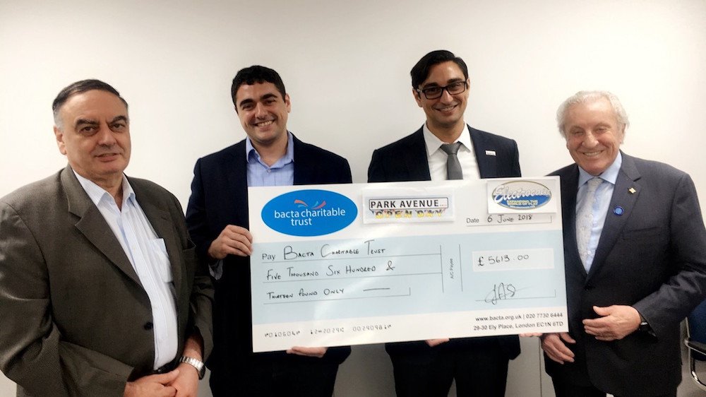 Park Avenue helps raise over £5k for Bacta trust - coinslot.co.uk/2018/07/09/par…
