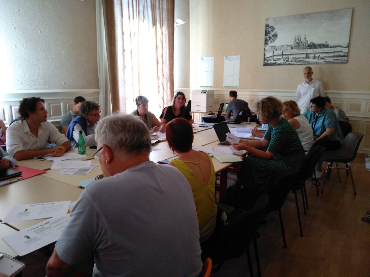 #innovationpublique 3eme Université d'été du CNFPT ça commence, coordination de cet événement de taille!