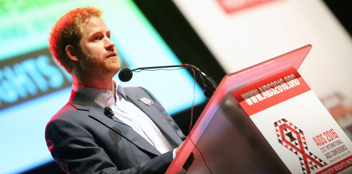 The Duke of Sussex, Patron of <a href="/Sentebale/">@Sentebale</a>, will attend the International @AIDS_Conference in Amsterdam on Monday 23rd and Tuesday 24th July #AIDS2018: royal.uk/duke-sussex-at…