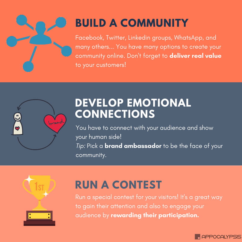 appocalypsis's tweet photo. Hey! Check these 10 tips of how you can engage better your users on your e-shop! Read the full article to discover the last one!! 😉😉 https://t.co/O98GMabknG Enjoy! 🤗

#appocalypsis #engagement #users #digitalmarketing #strategy #startup https://t.co/OUsvJiQS39