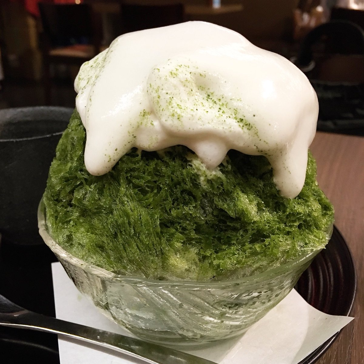 タケシィー Twitterren 大須の吾妻茶寮でかき氷 抹茶ティラミスをいただきました 氷の中にわらび餅やマスカルポーネ入りで少しリッチなかき氷 ごちそうさまでした 吾妻茶寮 かき氷 大須 名古屋グルメ 名古屋めし ナゴレコ