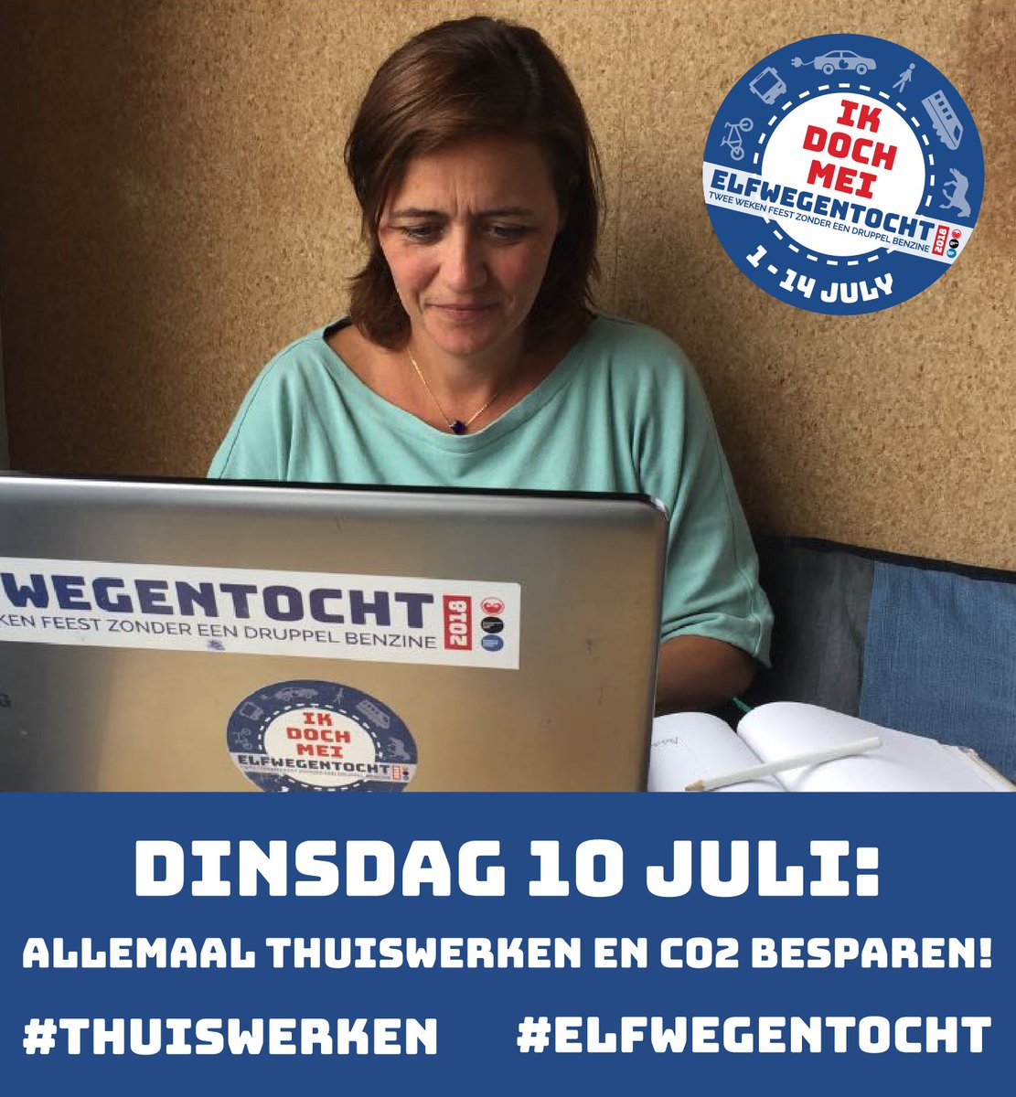 fossielvrijewkn's tweet image. Morgen komt Provincie Limburg....,niet. Ze werken thuis en dat is natuurlijk super duurzaam! Wij zijn solidair en werken allemaal thuis. Jij ook? Doe mee met 10 juli #thuiswerken dag! #PlsRT