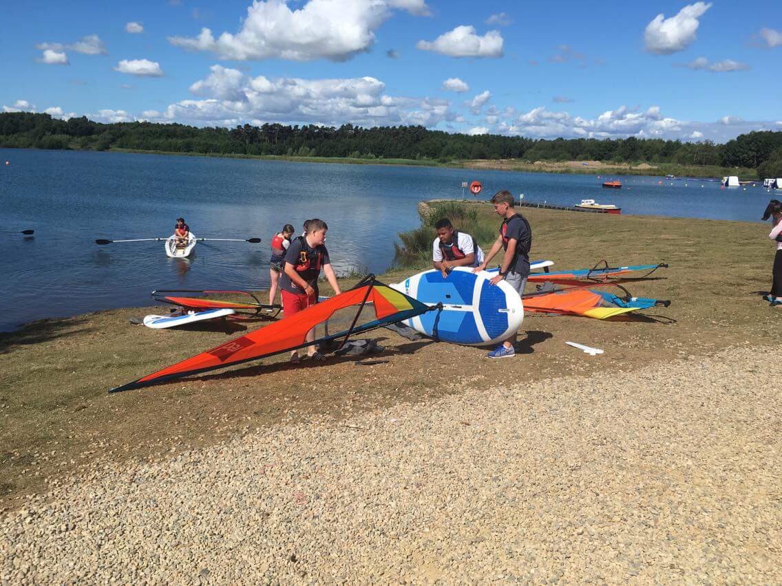 This weekend we hosted @LeedsSeaCadets afloat Sailing & Windsurfing #whatwedo #rya #scarbados #seacadetswithoutborders