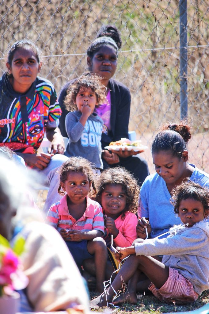 Bunbajee's tweet photo. Everyone went off when @ShellieMorris shared her rendition of Warumpi Bandβs βMy Island Homeβ At the #NAIDOC2018 #BecauseOfHerWeCan Ladies Luncheon today, hosted by @GidgeeHealing at @MirndiyanGununa, #Gununa/#MorningtonIsland
Photos: @Bunbajee https://t.co/N1d2qO7Tfc