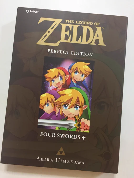 4つの剣+完全版のイタリア語版が届きました!FOUR SWORDS+ Italian edition#thelegendofzelda 