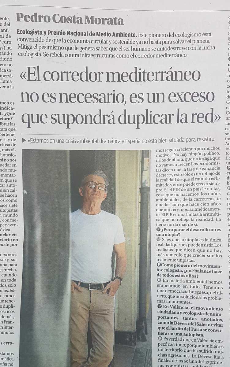 Me sorprende mucho: ¿Mejor seguir llevado millones de toneladas de mercancias por carretera produciendo CO2?