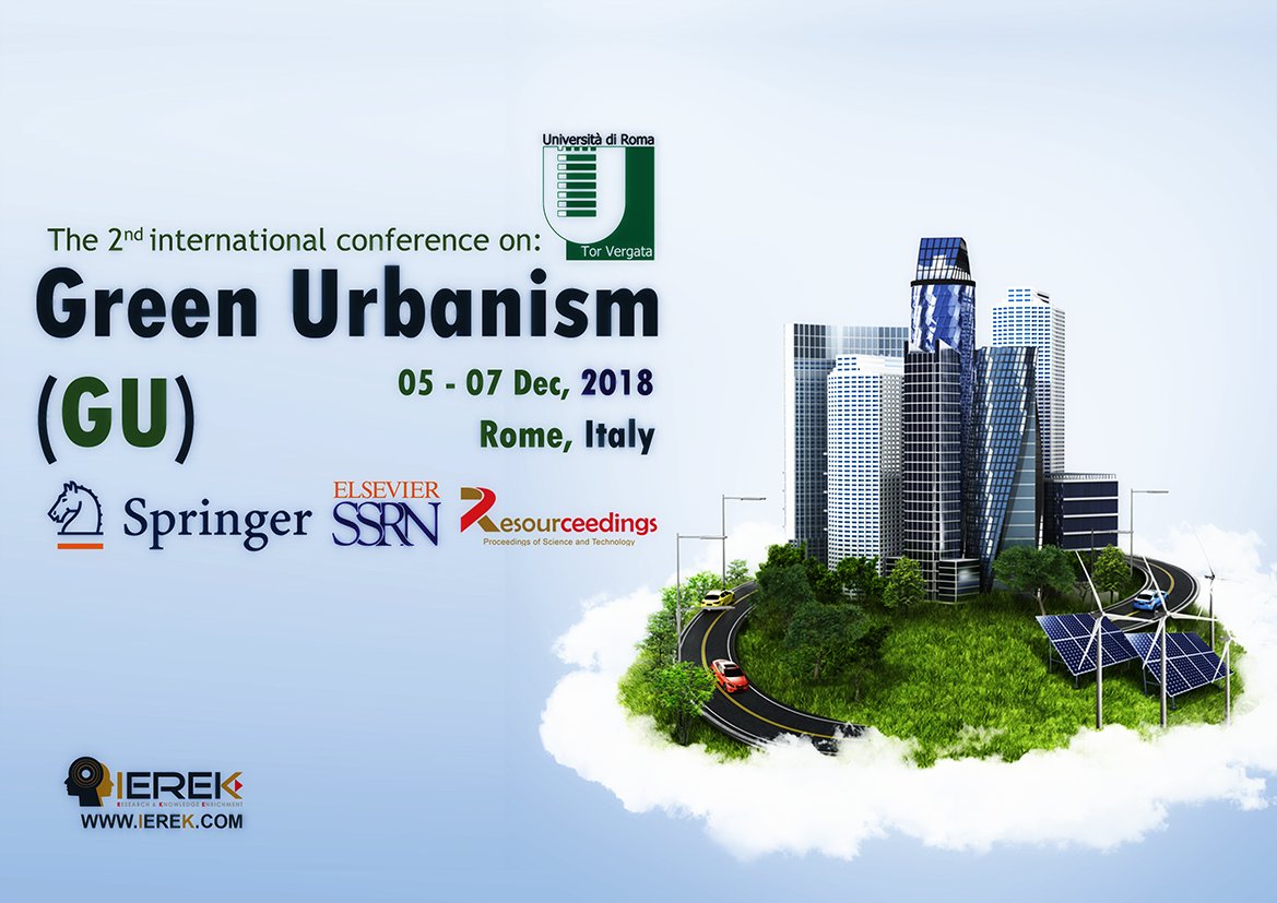 GUIEREK's tweet image. participate &amp;amp; Attend different discussion issues as #Sustainable Cities, #Urban planning, Green #Infrastructures, Waste management, #Energy-efficiency and different Environmental and Architectural topics.
The 2nd international conference “#Green Urbanism”
goo.gl/6pkatx
