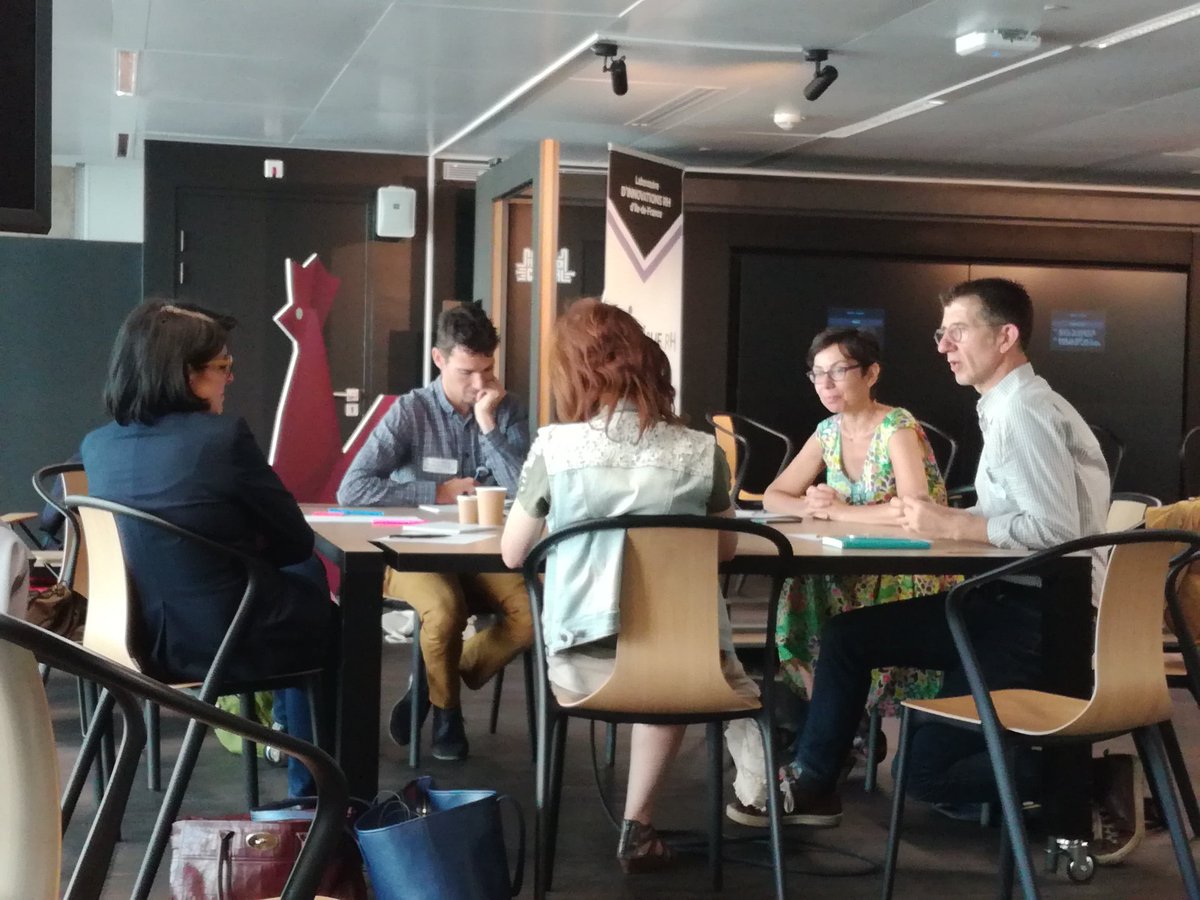 LaFabrique_RH's tweet image. Le #workshop #innovationcollaborative avec @OurCompanyApp se poursuit avec un temps de co développement entre managers du public et du privé. Finalement beaucoup de convergence entre les deux !