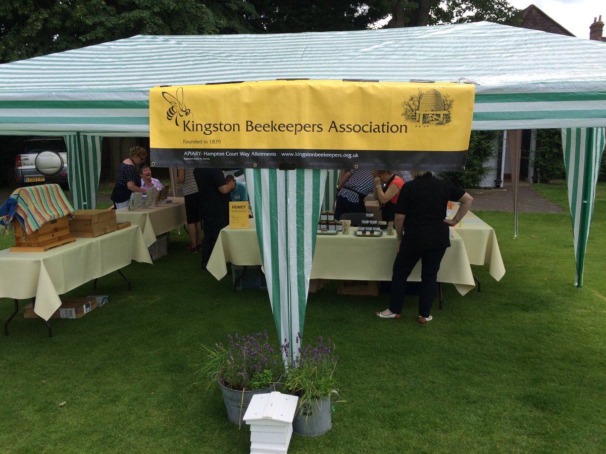Come visit us with <a href="/kingston_bees/">KingstonBeekeepers</a> at <a href="/ClaygateFlower/">Claygate Flower Show</a> on Saturday 14th July. Looks like the weather will be great again! A great day out. #honey #bees #MadeinClaygate