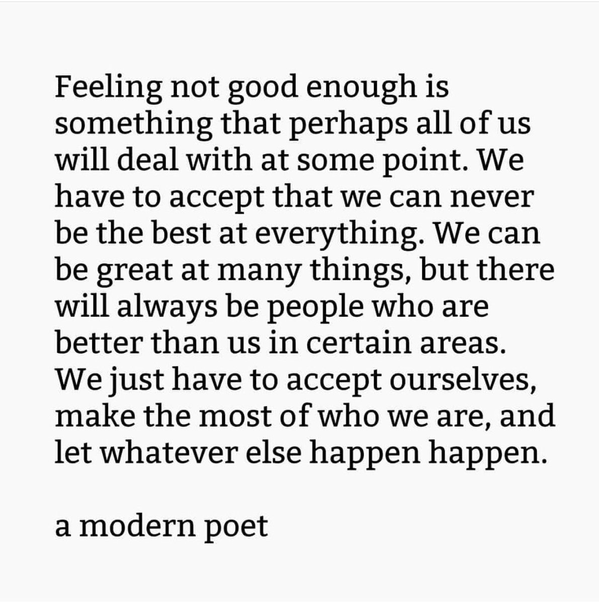 Dj Lucky C A Twitter Great Morning Hustlers Once You Accept Yourself That S When You Will Feel Like You Re Good Enough Stop Harboring On What You Can T Do And Praise What You
