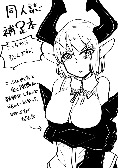 こぴ本のデータ出てきたので表紙の強いTSっ娘エイドちゃんだけ 
