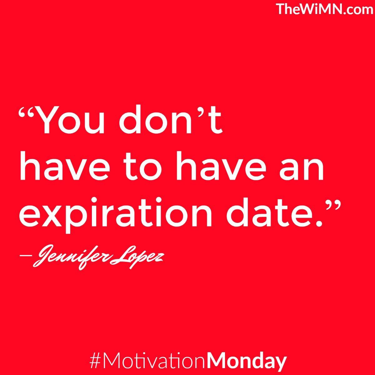 ✖️YOU DON'T HAVE AN EXPIRATION DATE ✖️ For this week's #MotivationMonday,  we bring you a couple of our favorite quotes regarding ageism in the music  industry: https://t.co/nvkMD67pvF #JenifferLopez #TheWiMN, image size:1200x1200