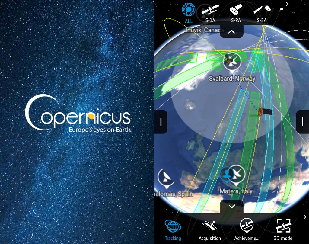 Envsystems's tweet image. For some #MondayMotivation see where the Sentinel satellites are right now with the @CopernicusEU Sentinel app! Download the #AnalysisReadyData from data.envsys.co.uk