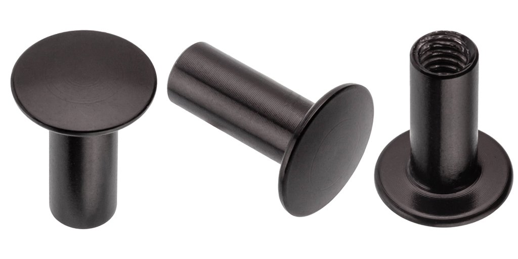 AMPG_USA's tweet photo. Our truss head female barrel #BindingPost in black anodized #aluminum has a closed head to blend into the #architectural #design https://t.co/Kn76uTu7G9