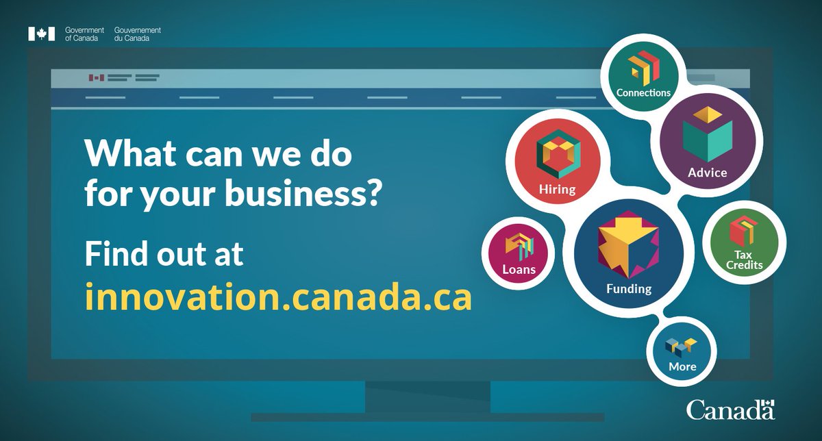 Click below to find out how #InnovationCanada Government programs can help you elevate your business. 

 canadabusiness.ca/blog/got-2-min… 
#PrairieBioCDN #LinkedIn #CleanTech #Biosciences #Canada @agwestbio @Bioalberta
