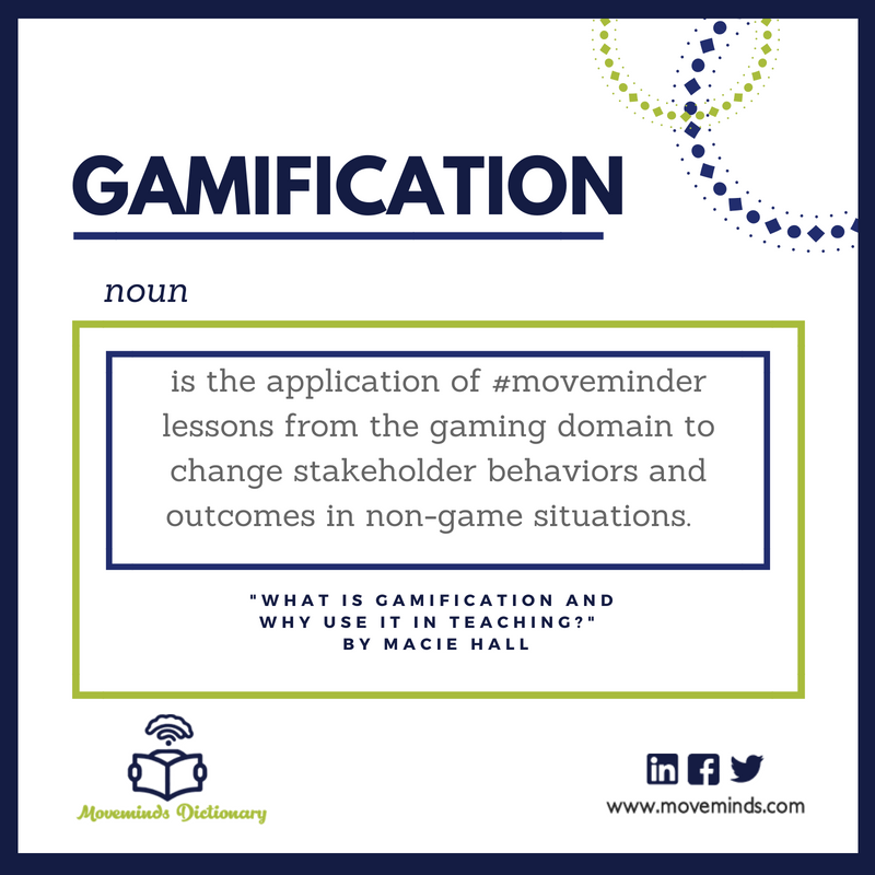 movemindsglobal's tweet photo. Each week, #MovemindsDictionary dissects the origins and meaning of the words of the moment.
This week #gamify like a #moveminder https://t.co/Ci7hM1vCFJ