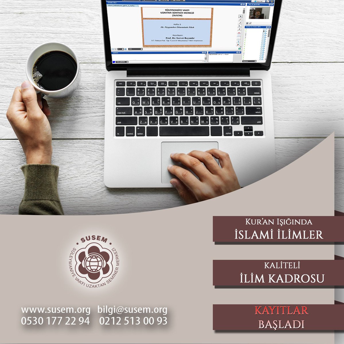 SUSEM KAYITLARIMIZ BAŞLADI! 
Kaydolmak için tıklayın: susem.org/kayit/
 
SUSEM hakkında daha fazla bilgi için: susem.org
 #susem
 #susemseminer