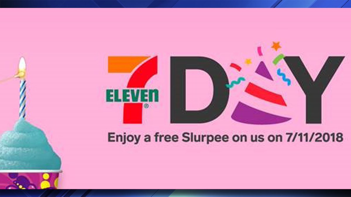 FREE Slurpees to celebrate 7-11 day at @7eleven on Wednesday! bit.ly/2J3ZSKt?utm_so… https://t.co/B9vuFqWNMc