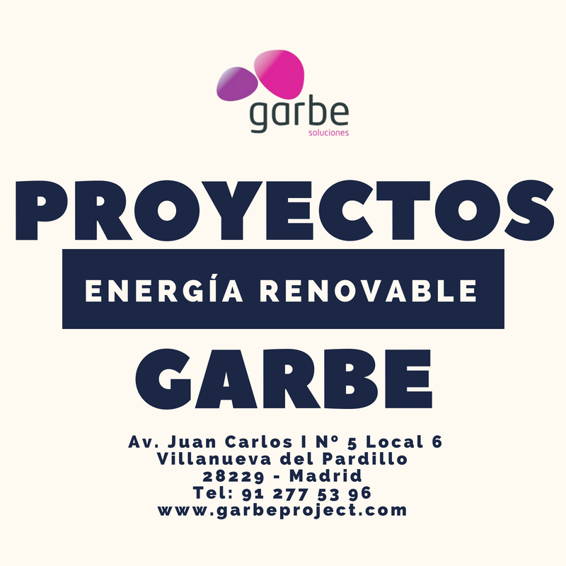 ¡No busques más! 📢 En Proyectos Garbe tenemos soluciones de #EnergiaRenovable y #autoconsumo basadas en la #EnergiaSolar para convertir tu casa y oficina en un sitio #sostenible. Esto te genera un gran #Ahorro 👉 Visítanos garbeproject.com #VillanuevaDelPardillo
