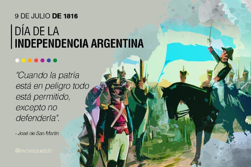 evoespueblo's tweet photo. Saludamos al pueblo argentino en el aniversario de su Independencia. Nuestros lazos son muchos más fuertes que los de una frontera común. No solo somos vecinos, somos hermanos. La integración tiene que ser nuestro destino junto a todos los países de la #PatriaGrande https://t.co/EzQfK5BfZN