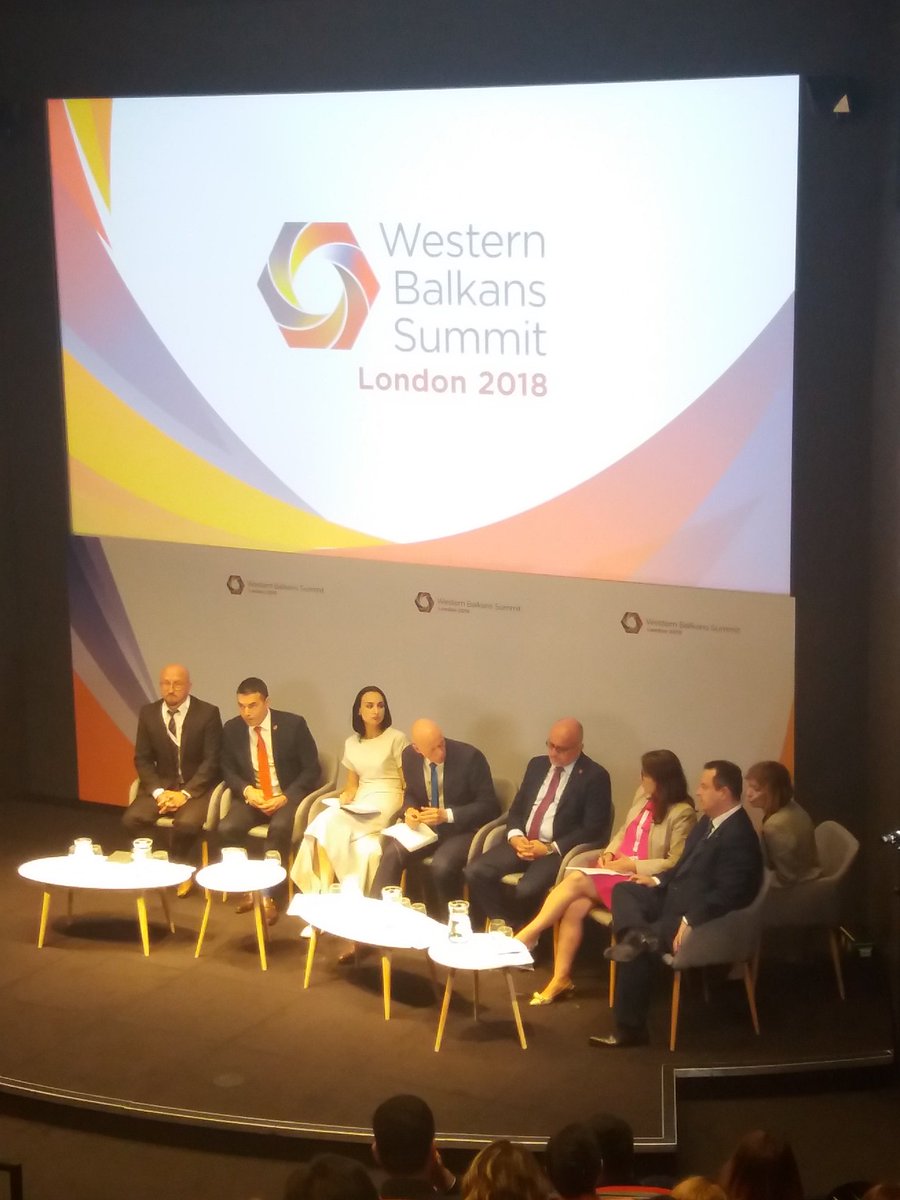 @Dimitrov_Nikola at #WBSummitLondon - We cannot have a successful country without a successful region. The name compromise with Greece is an opportunity, an important breakthrough. #WB6 #WB6inLondon