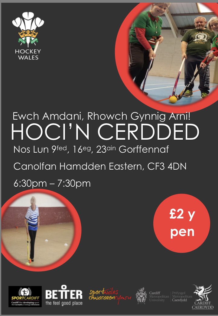 keep_on_moving1's tweet photo. Want to try something a little different , try walking sports we have netball and hockey @ActiveEastern mondays @HockeyWales @SportCardiff @SportCardiff_WG https://t.co/JFYKPDL3yE