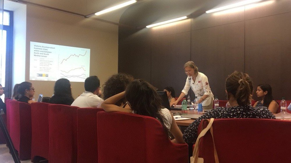 eumedea's tweet photo. The #Mediterranean today_ unity or fault line? Prof. Federica Bicchi at @unict for the first day of the #EUMedEACrashCourse2018 https://t.co/JF9BGXh5Rb