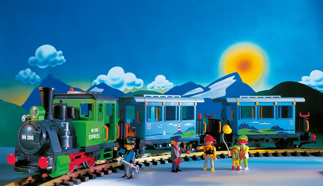 PLAYMOBIL on X: Do you remember this great train? #PLAYMOBIL Set