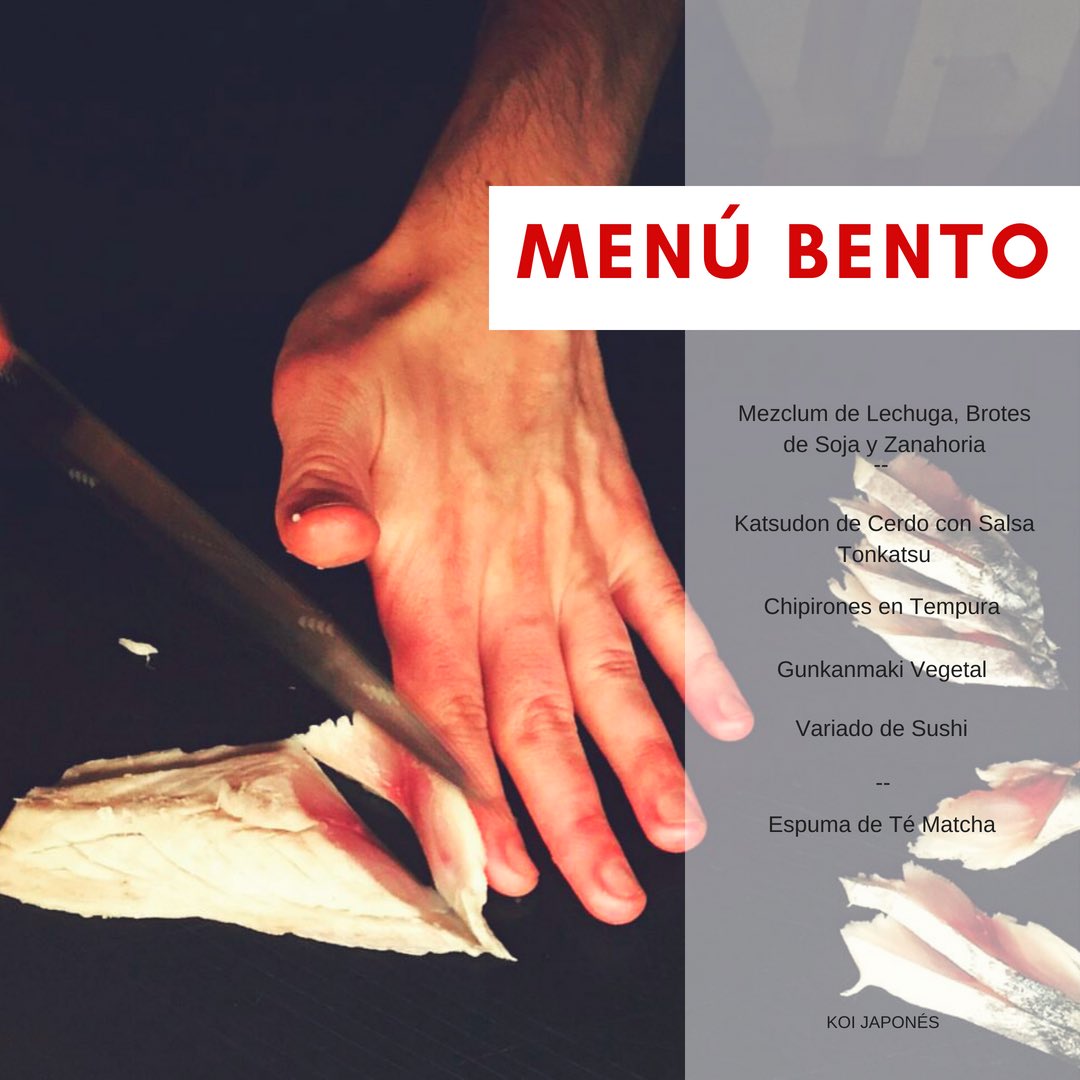 koijapones's tweet photo. Hay placeres que merecen ser disfrutados, como nuestro #MenúBento, ¿no crees? ¡Te esperamos! 
Reservas ☎️ 987 793 972
https://t.co/exGHC4z5PR
#ThinkInKoi #Leonesp https://t.co/RlzrpsMkC6