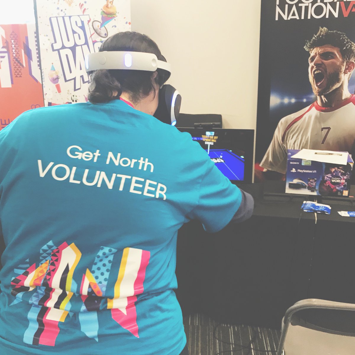 getnorth2018's tweet image. Our #getnorth2018 Volunteers are getting into the gaming spirit at @NorthumbriaUni for 1up North. Join in the fun and get them to show you the ropes, there’s so much to get involved with until 15 July. 
🎮 drop in event and workshop details: getnorth2018.com/events/1up-nor…  🎮