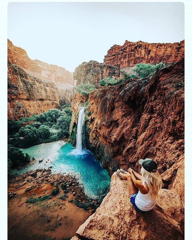 Havasu Falls, Arizona United States ❣️💯
#livelikeevisha 
#hiking #hikingadventures #hikingboots #hikingwithdogs #traveladdict #travelling #travelphotography #travel #indiantravelblogger #indiantravelgram #indiantraveller #indianblogger #wanderlust #u… ift.tt/2ueGKE9