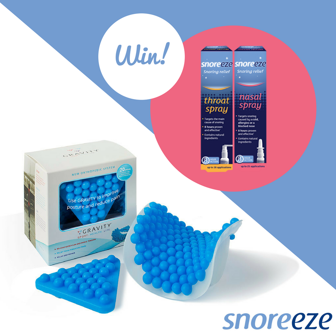 snoreezeuk's tweet photo. It's #competition time! Win a @snoreezeuk #wellbeing bundle featuring a revolutionary @GRAVITYLIFE_ pain relief device worth £99. To #win, simply follow both accounts and RT. Entries close on Monday 16th July. T&amp;Cs apply, this #giveaway is also open on FB/Instagram. https://t.co/TyPqKXsZw4
