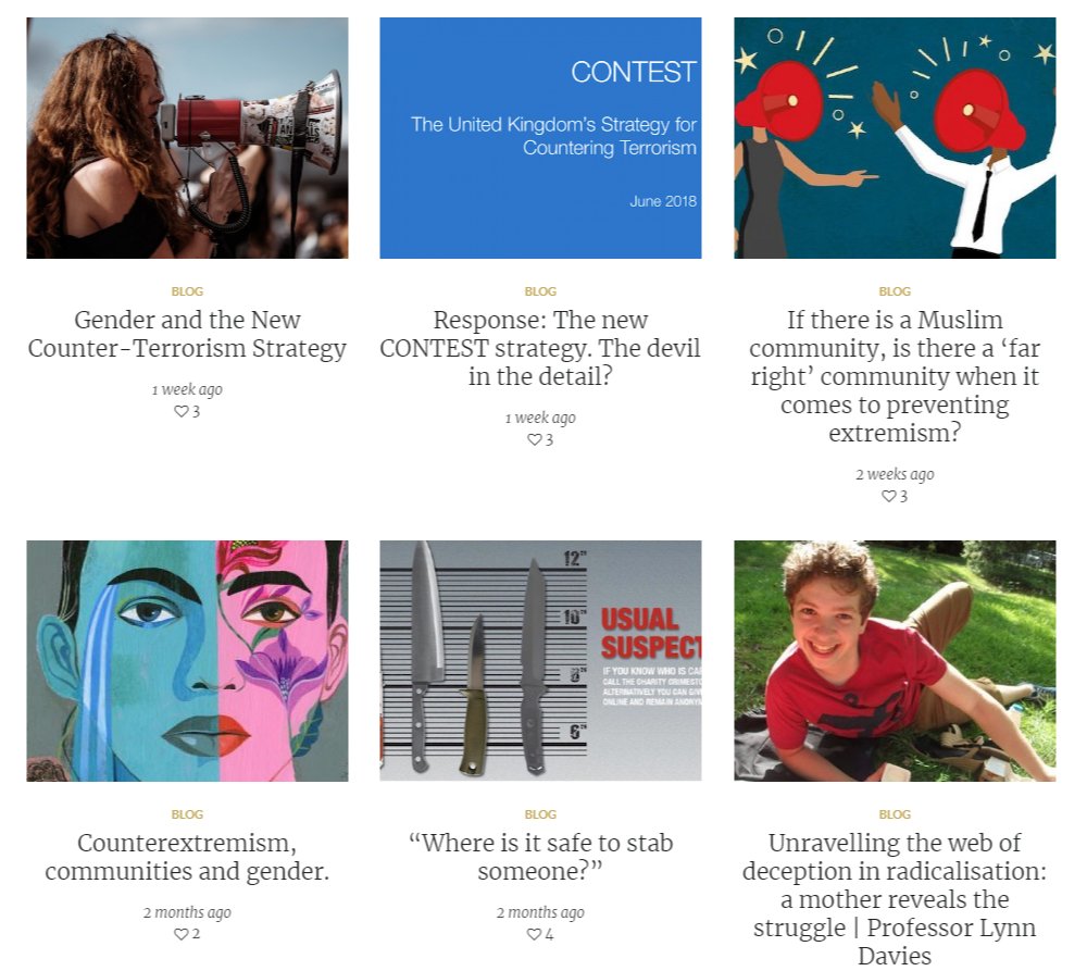 ConnectFutures's tweet photo. ⏰Free resources on #extremism and #counteterrorism emailed straight to you.
⚖ #Prevent, #farright, #islamist...
✔Blogs by subject experts, short films, infographics...
Sign up for our fortnightly newsletter today by simply leaving your email address! 🔛https://t.co/QfzGIV8SnL https://t.co/jBzz8LWxDM