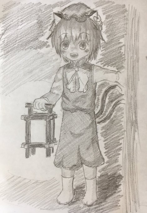 #橙 #東方
眠る主 起こす化け猫 式の式

https://t.co/IF8ncPMZ6x 