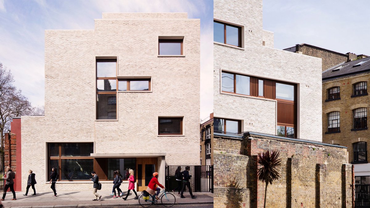 BricksUK's tweet image. A WAREHOUSE AESTHETIC?
Stirling Prize-winning @AHMMArchitects has completed a mixed-use, mid-rise building in Southwark, south London clad entirely  in light brickwork.
More in this week&apos;s Brick Bulletin - bit.ly/2u3dK32 #Brick #BrickBulletin #architecture #Brickclad
