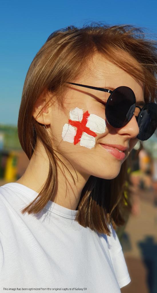 SamsungIndia's tweet photo. As the festival of football winds down, we continue to bring you the most colorful fan moments from Russia, captured through the lens of #GalaxyS9. With only #BEL #FRA #ENG and #CRO left in the fray to be crowned champions, tell us your prediction on the final two teams. https://t.co/5QiU7Ryjma