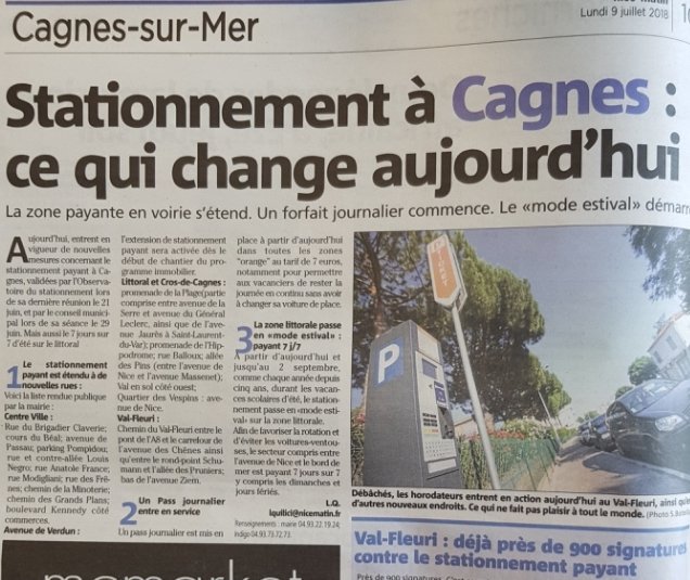 DolcianiLionel's tweet photo. Le nouvel impôt cagnois pleinement déployé ! A l'instar de la métropole, notre commune continue de traiter les conséquences et non pas les causes des problèmes des cagnois. #cagnes #alpesmaritimes #Nca #dlf06 https://t.co/Hspggt9lcJ
