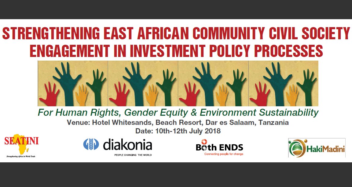 SEATINI UGANDA (@seatiniuganda) on Twitter photo #theinvestmentiwant : <a href="/SEATINIUGANDA/">SEATINI UGANDA</a> <a href="/bibothends/">BI at BothENDS</a> <a href="/DiakoniaSverige/">Diakonia</a> <a href="/HakiMadini2012/">HakiMadini Tanzania</a> are convening investment experts in <a href="/jumuiya/">East African Community</a> to chart a way on how to make investments work for the people <a href="/FaithLumonya/">Faith Lumonya</a> <a href="/SKidwingira/">Sandra Kidwingira</a> <a href="/bilaterals_org/">bilaterals_org</a> <a href="/OpenSocietyEA/">Open Society Initiative for Eastern Africa</a> <a href="/nalunga_jane/">Jane Nalunga</a> #theinvestmentiwant : <a href="/SEATINIUGANDA/">SEATINI UGANDA</a> <a href="/bibothends/">BI at BothENDS</a> <a href="/DiakoniaSverige/">Diakonia</a> <a href="/HakiMadini2012/">HakiMadini Tanzania</a> are convening investment experts in <a href="/jumuiya/">East African Community</a> to chart a way on how to make investments work for the people <a href="/FaithLumonya/">Faith Lumonya</a> <a href="/SKidwingira/">Sandra Kidwingira</a> <a href="/bilaterals_org/">bilaterals_org</a> <a href="/OpenSocietyEA/">Open Society Initiative for Eastern Africa</a> <a href="/nalunga_jane/">Jane Nalunga</a>
