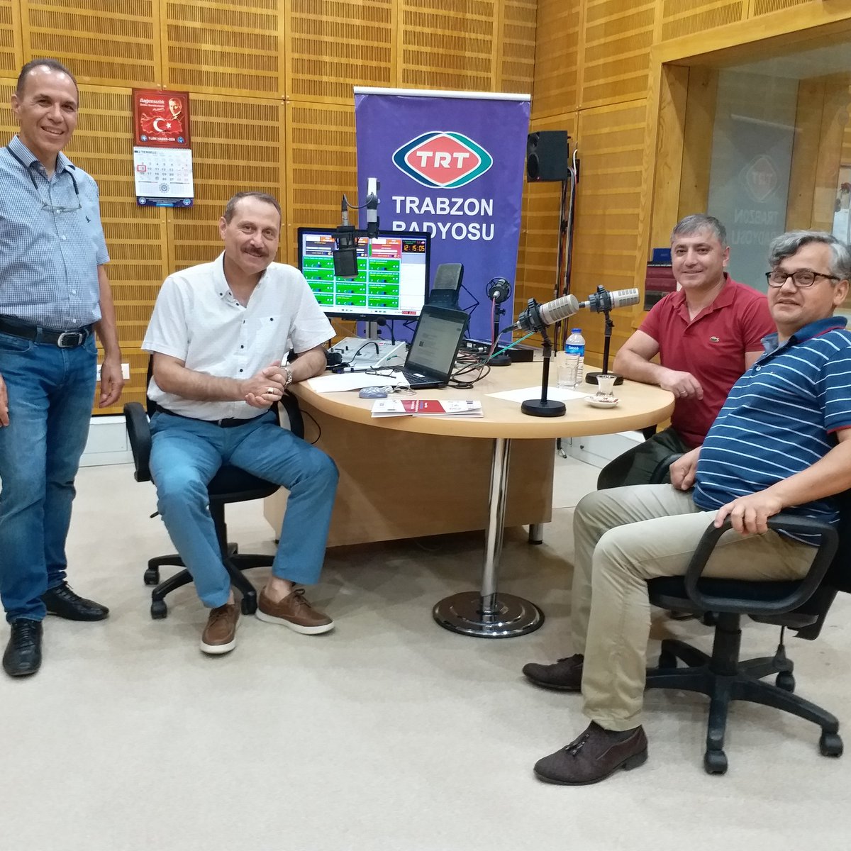 We have disseminated our project at TRT Trabzon Raido programme..